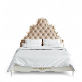 Кровать с мягким изголовьем 160*200