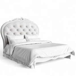 Кровать с мягким изголовьем 160*200