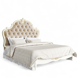 Кровать с мягким изголовьем 160*200