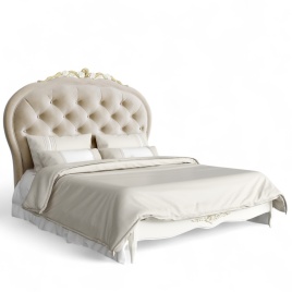 Кровать с мягким изголовьем 160*200