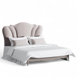 Кровать с мягким изголовьем 180*200