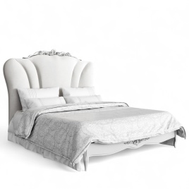Кровать с мягким изголовьем 160*200