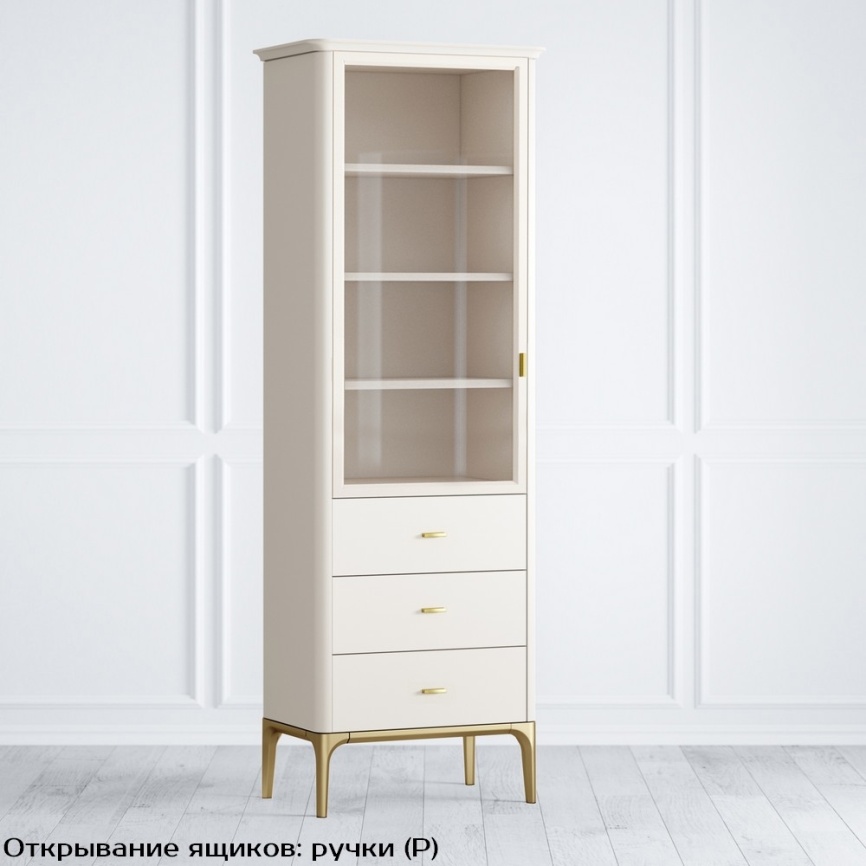 Шкаф книжный малый 3 ящика L фото 2
