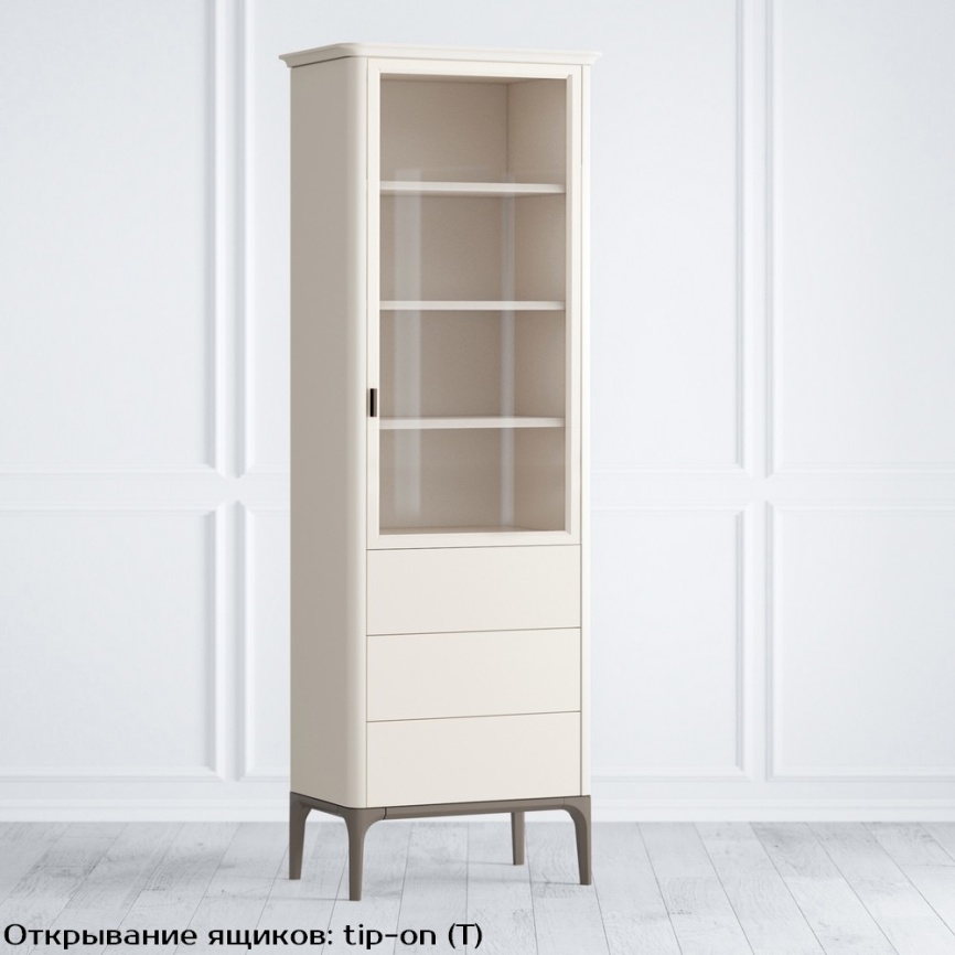 Шкаф книжный малый 3 ящика R фото 3
