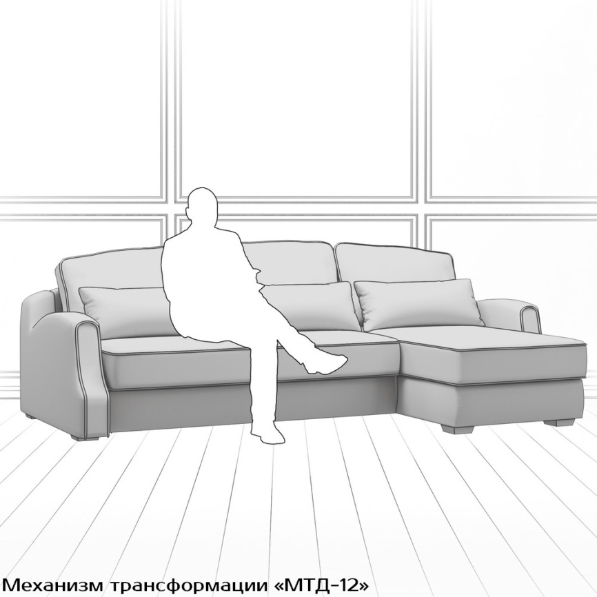 Диван Корса (с механизмом) фото 4