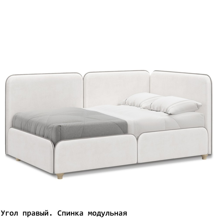 Кровать Модена пристенная фото 9